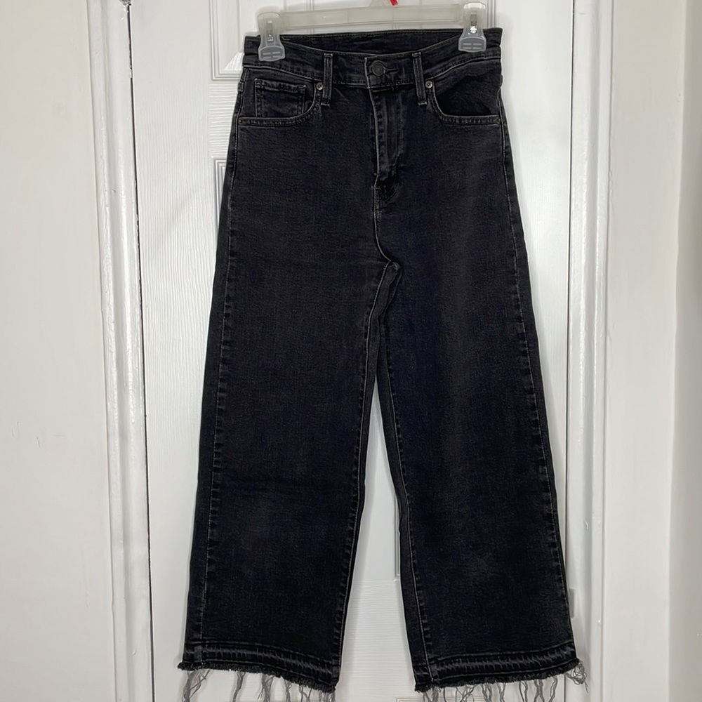 Levi’s Wide Leg Black Denim